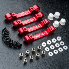 RMX 2.0 S Alum. suspension mount set (red)