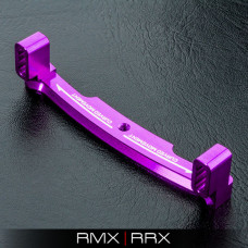 RMX/RRX Alum. curved steering rail (purple)