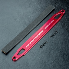 XXX Alum. battery strap (red)