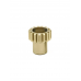Шестерня алюминиевая Pinion gear 15T M0.5 для вала 2mm
