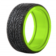 ZR Raptor Drift tyre with insert wheel 26mm (4pcs) green