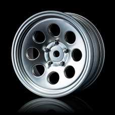 Flat silver 58H 1.9'' crawler wheel (+5) (4)