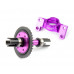 RMX 4WD Shaft conversion kit (purple)