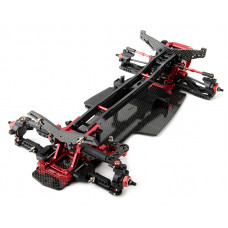 RRX-D VIP Ultra Rear Motor 1/10 Scale 2 WD Electric Drift Car Chassis ARR KIT (Red)