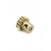 Шестерня алюминиевая Pinion gear 15T M0.5 для вала 2mm