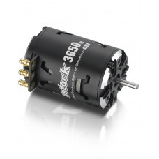 Бесколлекторный сенсорный мотор Justock 3650SD 13.5T BLACK G2 для шоссейных и дрифтовых моделей масштаба 1/10