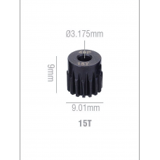 Speedway Slide steel Pinion gear 15T 48P