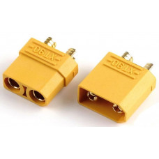 XT90 Male / Female LiPo Battery Connectors Yellow