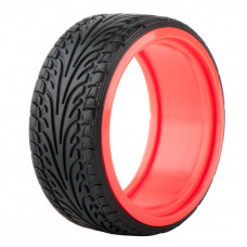ZR Raptor Drift tyre with insert wheel 26mm (4pcs) orange