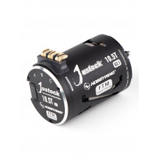 Бесколлекторный сенсорный мотор Justock 3650SD 10.5T BLACK G2 для шоссейных и дрифтовых моделей масштаба 1/10