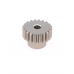 Шестерня алюминиевая Pinion gear 20T M0.6 для вала 3.17mm