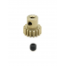 Шестерня алюминиевая Pinion gear 16T M0.5 для вала 2mm