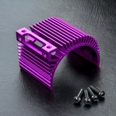 Alum. motor heat sink wide (purple)