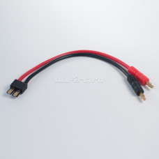 180mm 12 AWG Charge Cable w/ Male TRX <-> 4mm BananaPlug