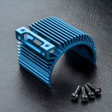 Alum. motor heat sink wide (blue)