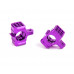 AKM Alum. upright (2WD) (purple) (2)