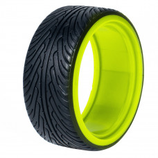 Eagle Drift tyre with insert wheel 26mm (4pcs) Green