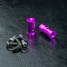 RMX Short battery holder set (purple)