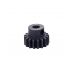 Шестерня стальная Pinion gear 17T M1 для вала 5mm