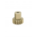 Шестерня алюминиевая Pinion gear 16T M0.5 для вала 2mm