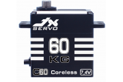 Сервопривод JX Servo C60 62кг / 0.11sec / 7.4V HV стандартный цифровой с металлическими шестернями