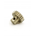 Шестерня алюминиевая Pinion gear 21T M0.5 для вала 2mm