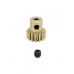 Шестерня алюминиевая Pinion gear 15T M0.5 для вала 2mm