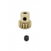 Шестерня алюминиевая Pinion gear 14T M0.5 для вала 2mm