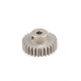 Шестерня алюминиевая Pinion gear 28T M0.6 для вала 3.17mm