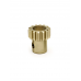 Шестерня алюминиевая Pinion gear 14T M0.5 для вала 2mm