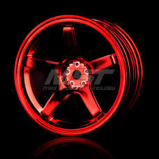 Red 5 spokes wheel (+5) (4)