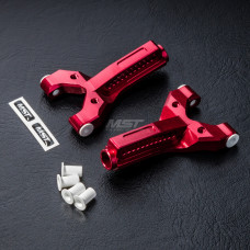 HT Alum. front lower arm set (red)