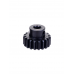 Шестерня стальная Pinion gear 19T M1 для вала 5mm