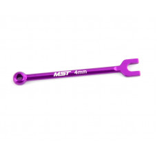 Alum. turnbuckle wrench 4mm (purple)