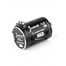 Бесколлекторный сенсорный мотор Justock 3650SD 13.5T BLACK G2 для шоссейных и дрифтовых моделей масштаба 1/10