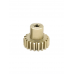 Шестерня алюминиевая Pinion gear 19T M0.5 для вала 2mm