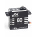 Сервопривод JX Servo B60 62кг / 0.11sec / 7.4V HV стандартный бесколлекторный цифровой с металлическими шестернями Сервопривод JX Servo B60 62кг / 0.11sec / 7.4V HV стандартный бесколлекторный цифровой с металлическими шестернями