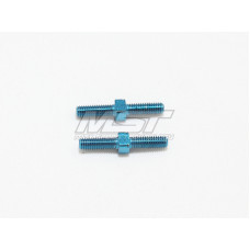 Steel turnbuckle 3X20 (blue) (2)