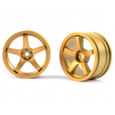 Gold 5 spokes wheel (+3) (4)