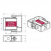 Сервомашинка RDS3225-270 28кг / 0.1сек / 6.8V цифровая с металлическими шестернями