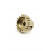 Шестерня алюминиевая Pinion gear 19T M0.5 для вала 2mm