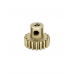 Шестерня алюминиевая Pinion gear 19T M0.5 для вала 2mm