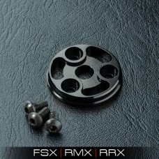 RMX Alum. spur gear cover (black)