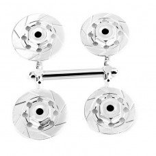 Wheel hubs w/disc shape