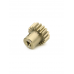 Шестерня алюминиевая Pinion gear 16T M0.5 для вала 2mm
