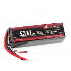 Аккумулятор Speedway Slide Li-Po soft case 6S 22.2v 5200mAh 50C XT90