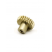 Шестерня алюминиевая Pinion gear 22T M0.5 для вала 2mm
