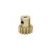 Шестерня алюминиевая Pinion gear 14T M0.5 для вала 2mm