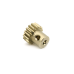 Шестерня алюминиевая Pinion gear 15T M0.5 для вала 2mm