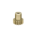 Шестерня алюминиевая Pinion gear 15T M0.5 для вала 2mm